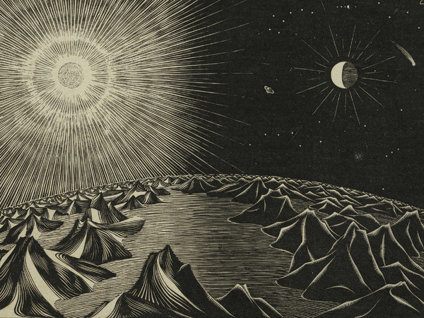 Le opere d'arte del 1925 - La creazione del mondo, il primo capolavoro di Escher