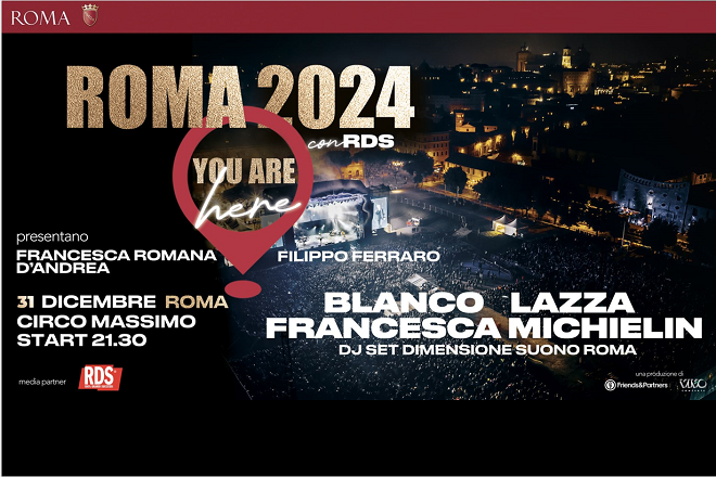 Capodanno 2024 a Roma, al Circo Massimo il concerto con Francesca Michielin, Blanco e Lazza