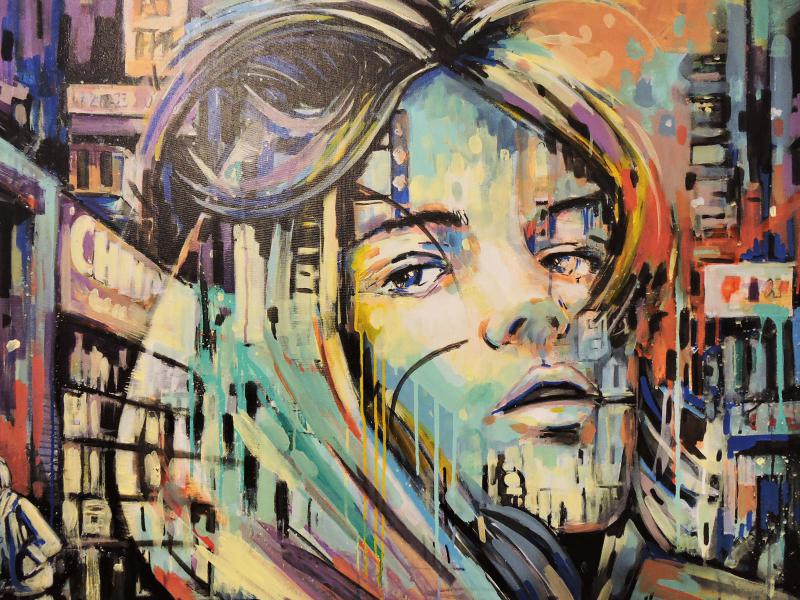 Kaleidoscope, la street art di Alice Pasquini è un caleidoscopio di emozioni