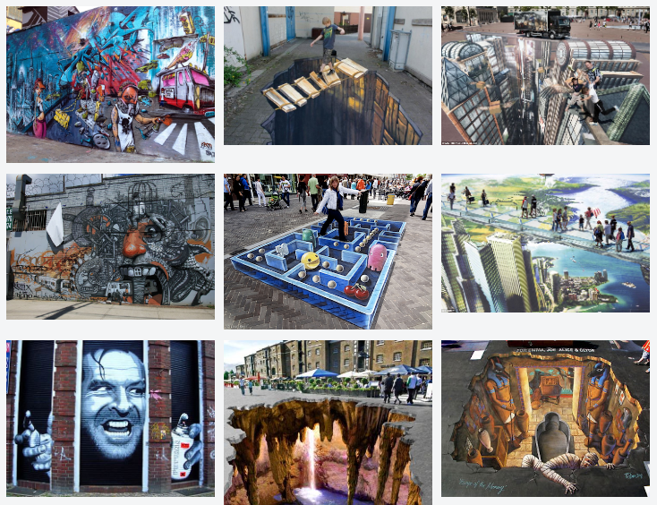Le 15 opere di street art 3D più incredibili