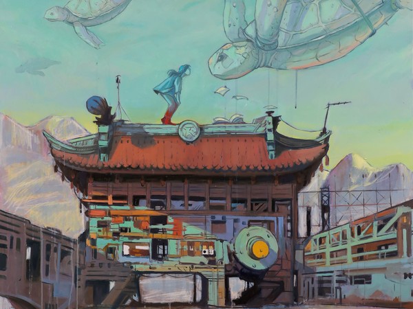 Visionaria, le opere di Alessandra Carloni per un viaggio nel mondo di Calvino