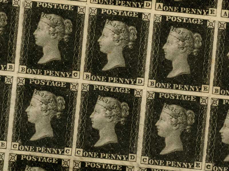 Era il 6 maggio 1840: la curiosa storia del Penny Black, primo francobollo emesso al mondo - @Uozzart