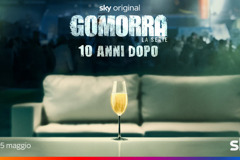 10 anni di Gomorra, Sky festeggia la serie dei record