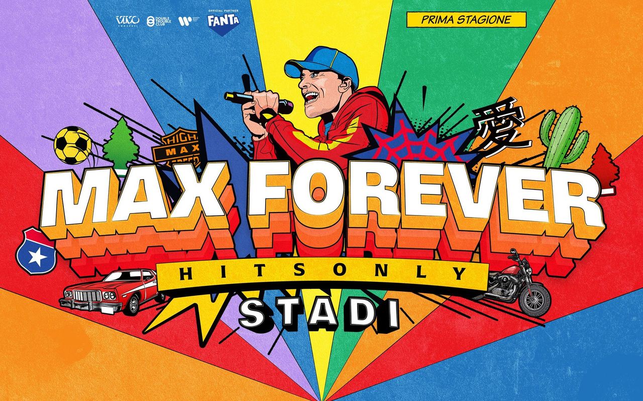 Max Forever, la scaletta del concerto di Max Pezzali all'Olimpico di Roma @Uozzart