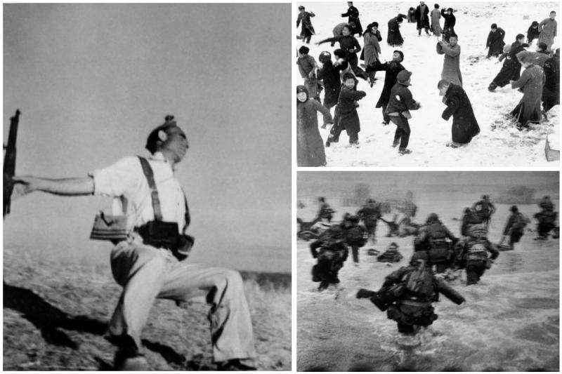 Dieci grandi scatti di Robert Capa, uno dei più grandi fotografi di guerra @Uozzart