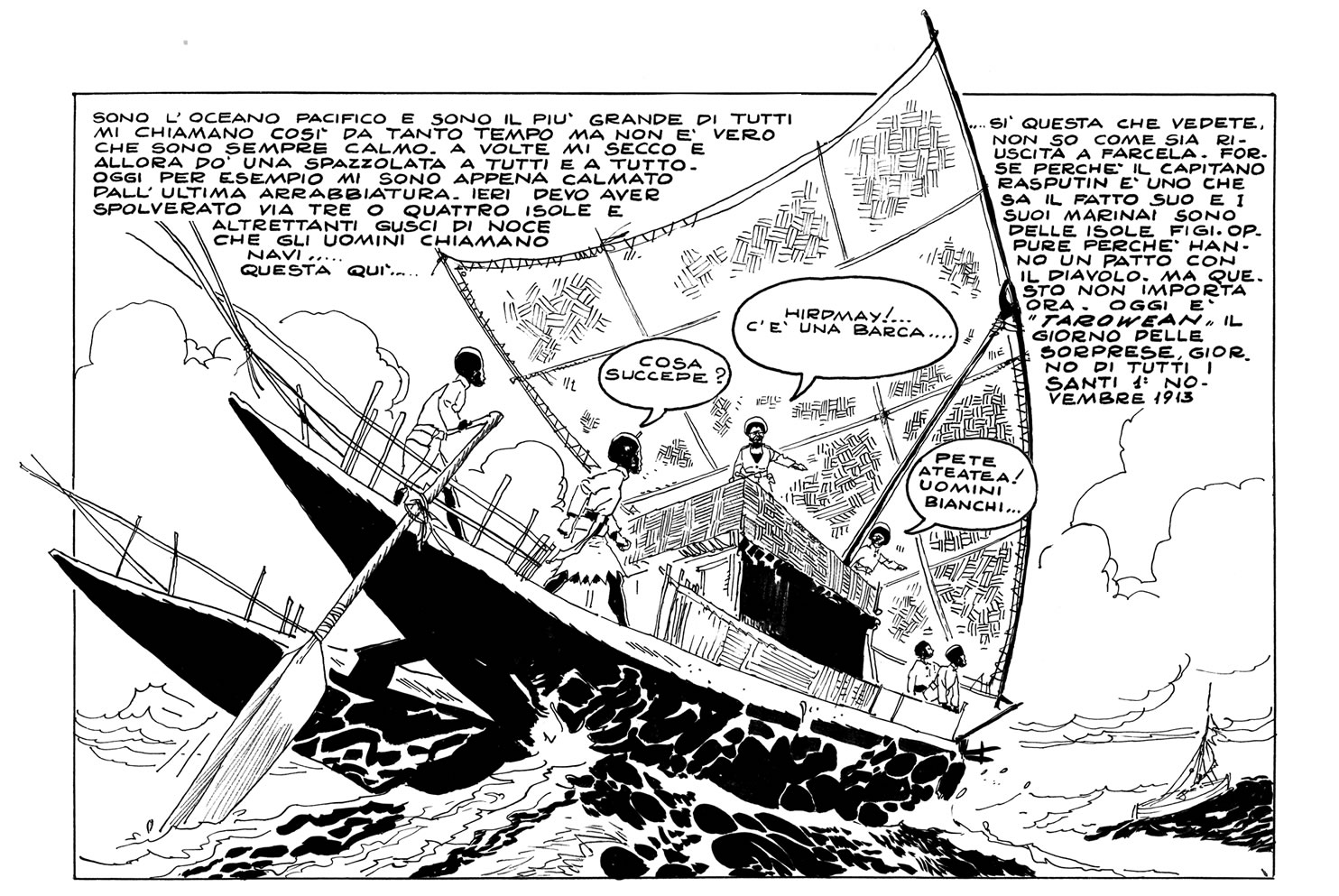Fumetti & arte: La ballata del mare salato di Hugo Pratt, il papà di Corto Maltese