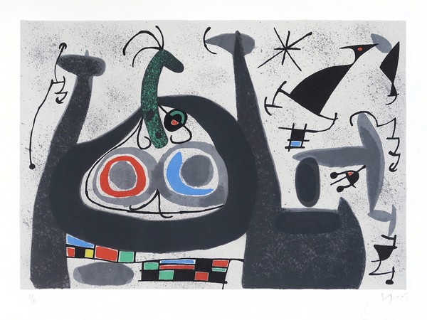 Miró - Il costruttore di sogni, da settembre la mostra al Museo Storico della Fanteria di Roma @Uozzart