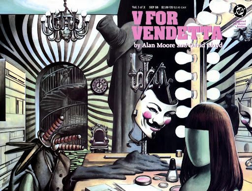 Fumetti & arte: il futuro distopico del capolavoro "V for Vendetta" di Alan Moore e David Lloyd