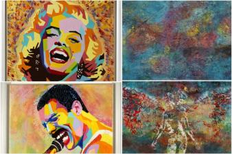 Fragment Actions, la "frammentazione cromatica" di Patrizio Landolfi in mostra in via Margutta