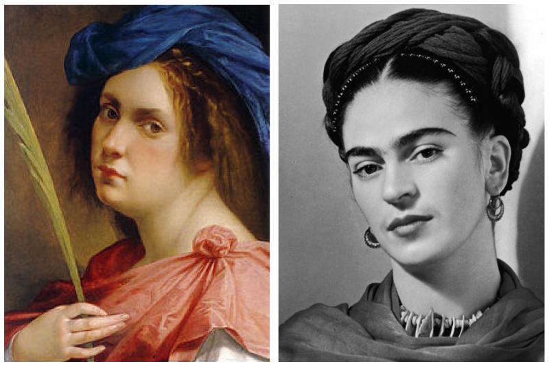 Artemisia Gentileschi e Frida Kahlo