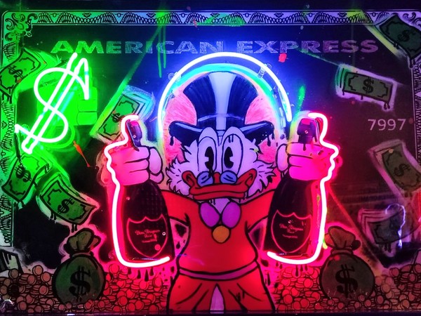 AmoR-Pop: la neon pop art di Carla Campea illumina Roma