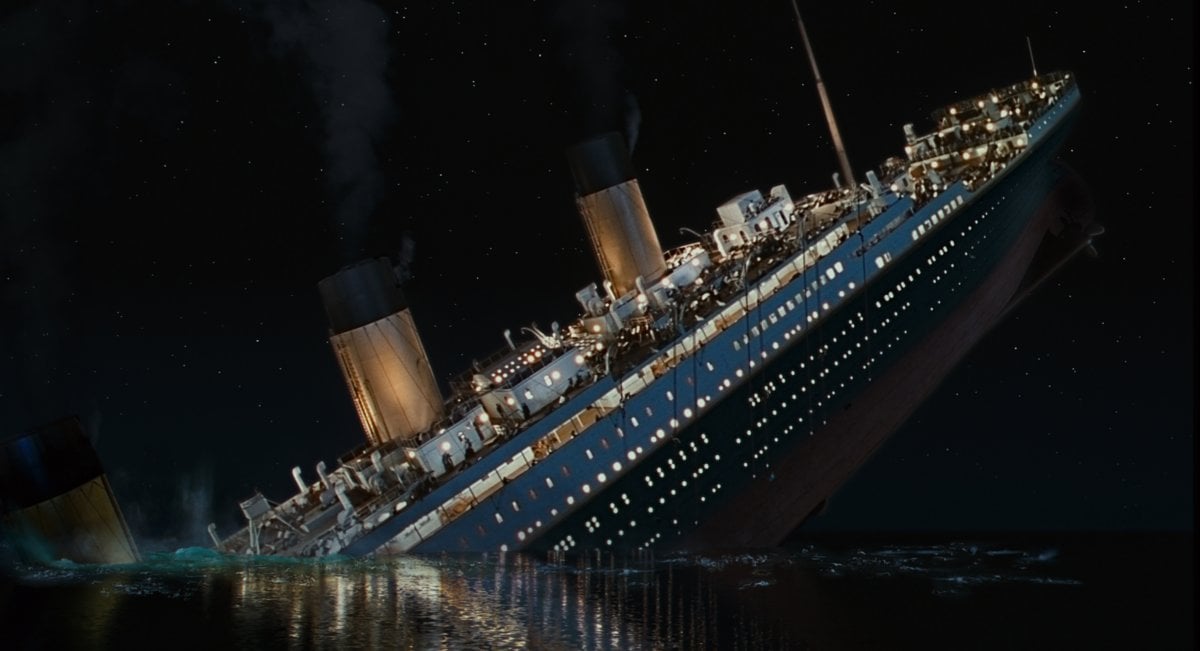 Titanic: il segreto di James Cameron sulla nave che affonda