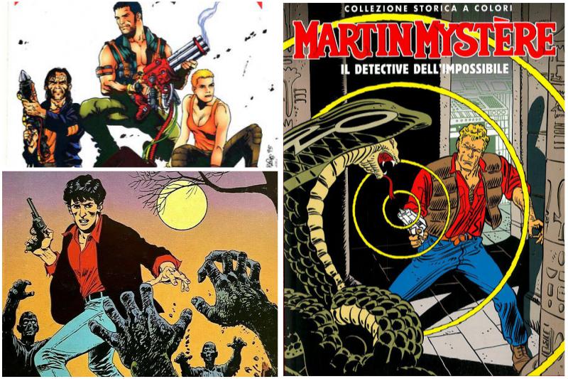 Gli anni '90 del fumetto italiano: le nuove frontiere narrative con Martin Mystère e Hammer