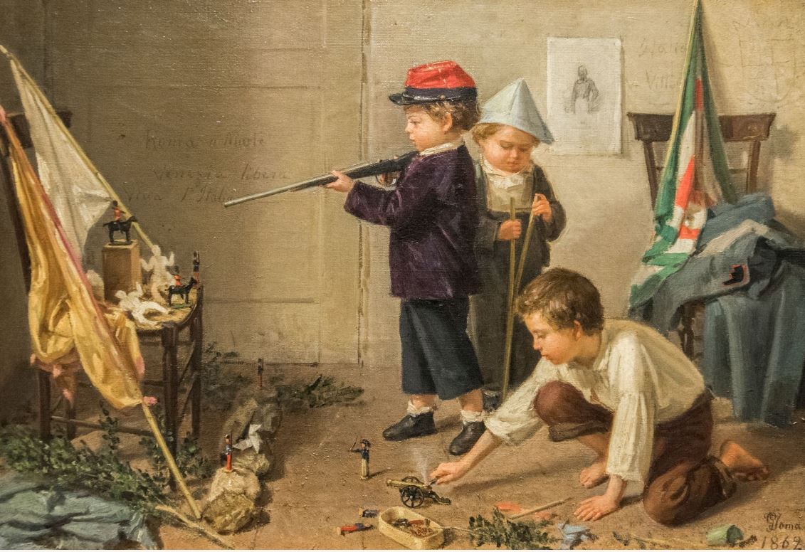 In gioco: l'arte italiana dal 1850 al 1950 tra leggerezza e riflessione