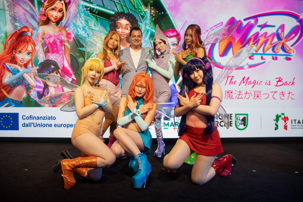 Tra le note di un violino e le ali delle Winx: l’Italia incanta Osaka