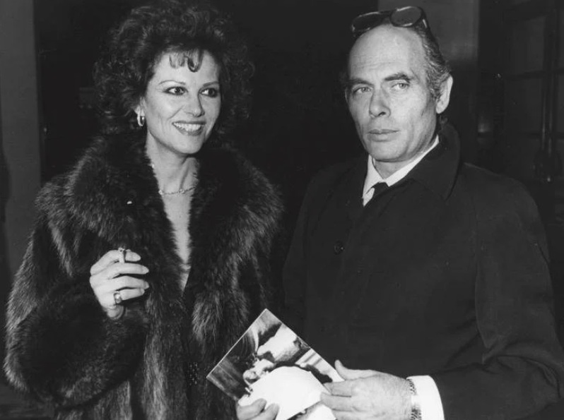 Claudia Cardinale e Pasquale Squitieri sull'Appia Antica