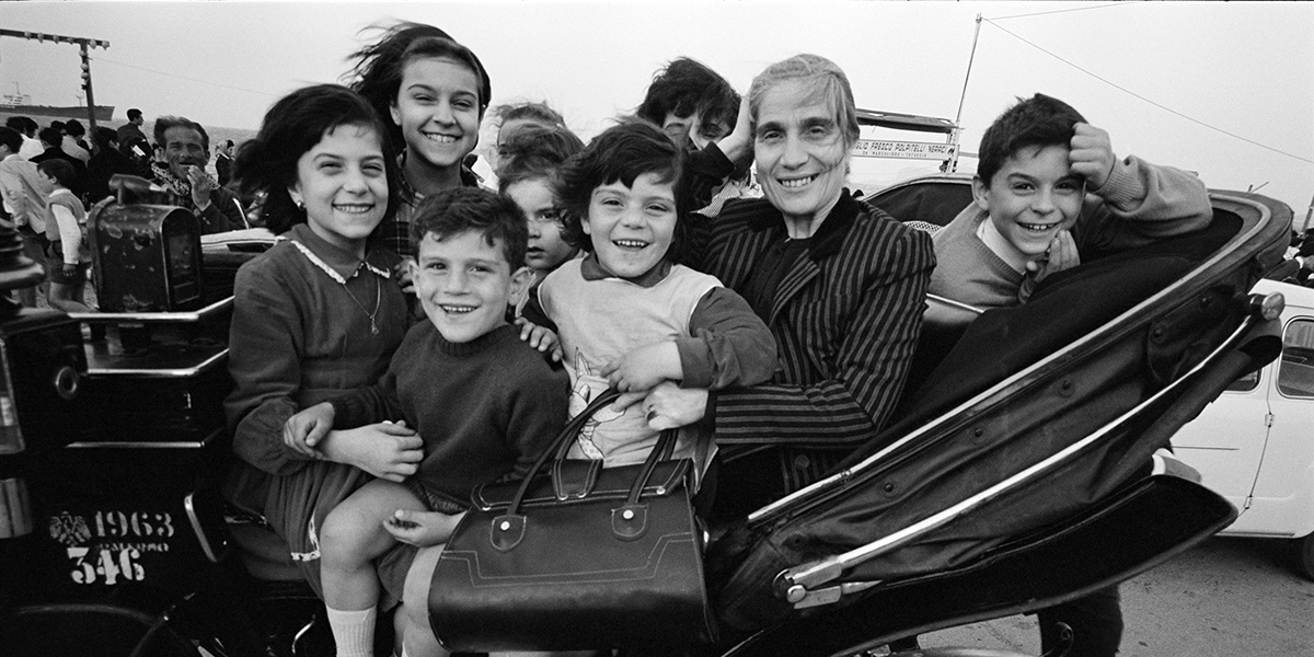 "Gli Italiani" di Bruno Barbey