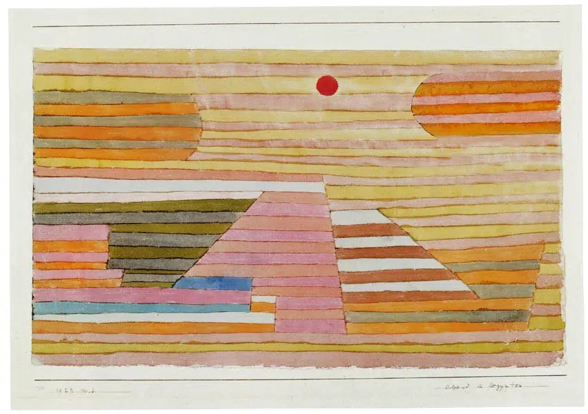 Il Cairo interiore: Paul Klee e i colori del deserto