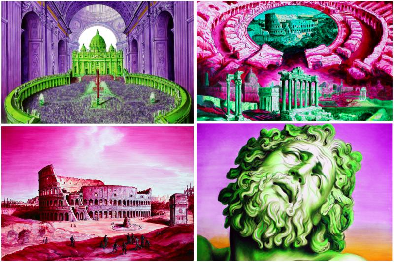 Fine pop art: in via Margutta la mostra di Ilian Rachov che rilegge Roma