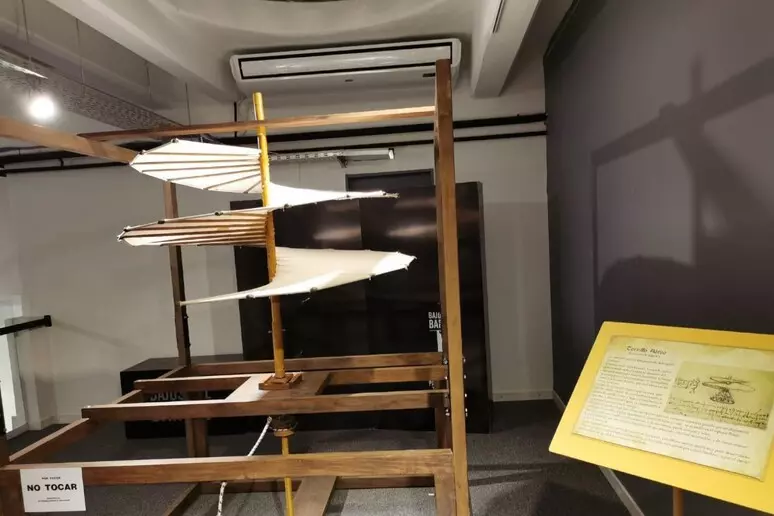 "Leonardo. Genio Universale" a Cagliari, tra modelli funzionanti e realtà virtuale