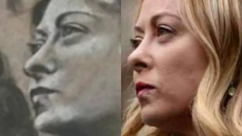 angelo e Giorgia Meloni