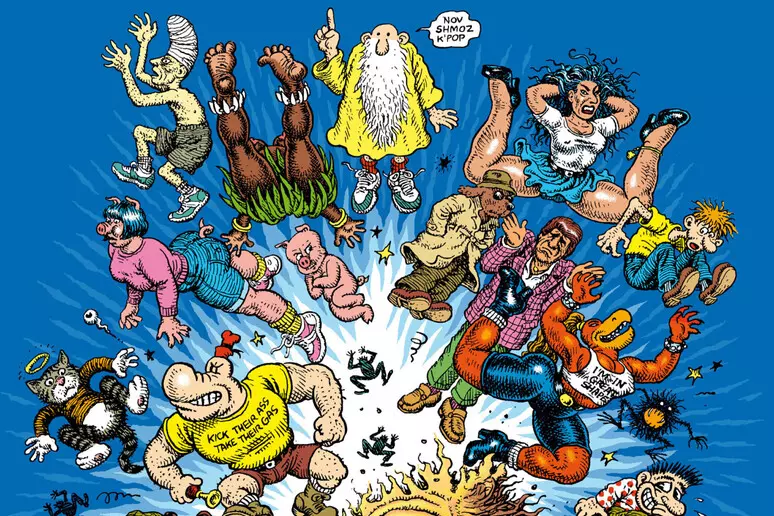 Robert Crumb, a Napoli la prima mostra italiana: Cattivi pensieri al Maschio Angioino