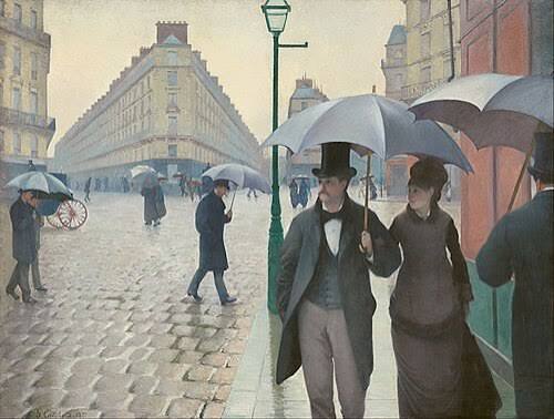 Gustave Caillebotte, Paris Street; Rainy Day