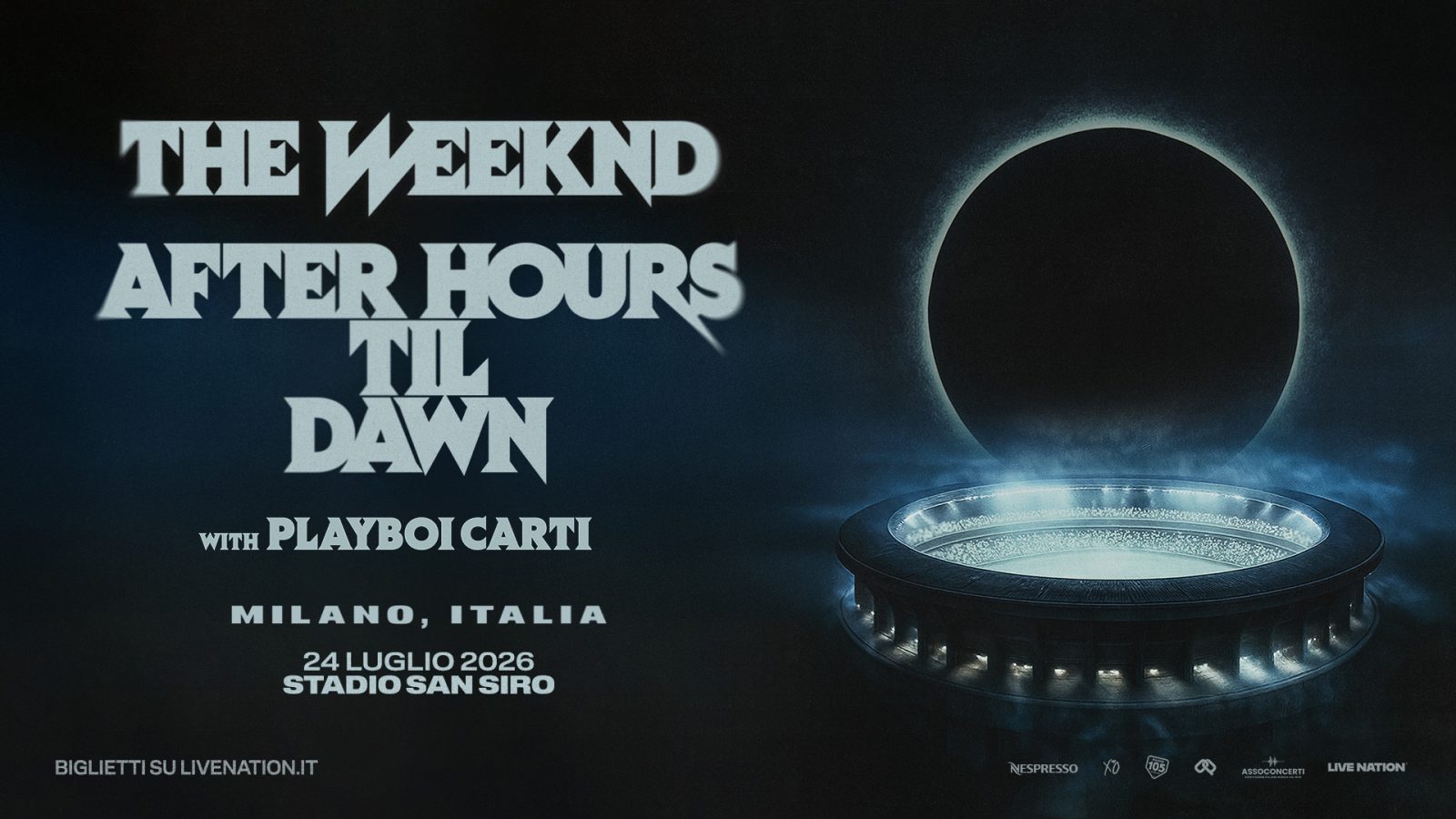 The Weeknd a Milano, la scaletta del concerto: tutti i brani dello show