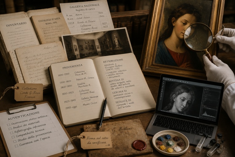Provenienza, attribuzione e autenticazione: tre parole da museo da non confondere