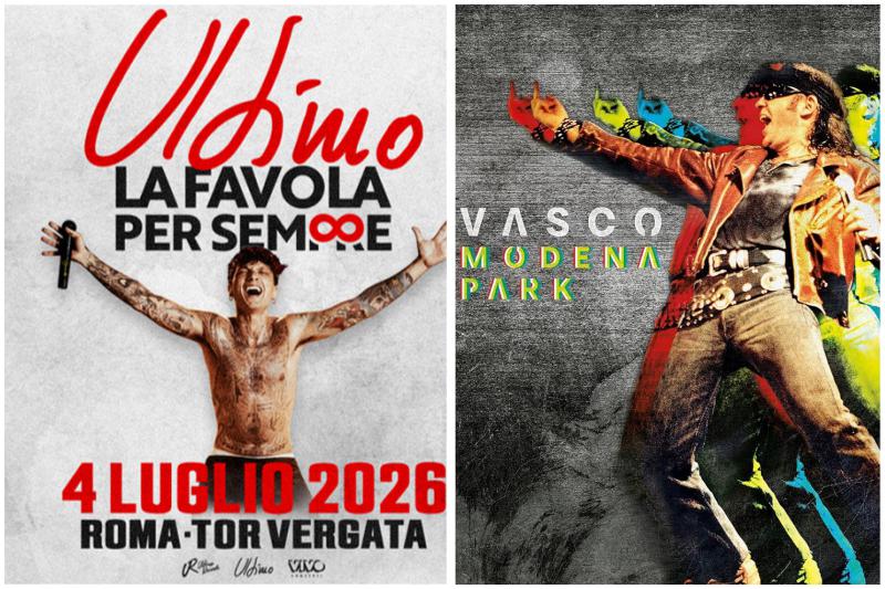Ultimo supera Vasco Rossi: a Tor Vergata il concerto con più spettatori paganti in Italia